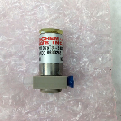 Bio-Chem Syringe Valve 075T, 3 Way, 24V, 075T3-S120
