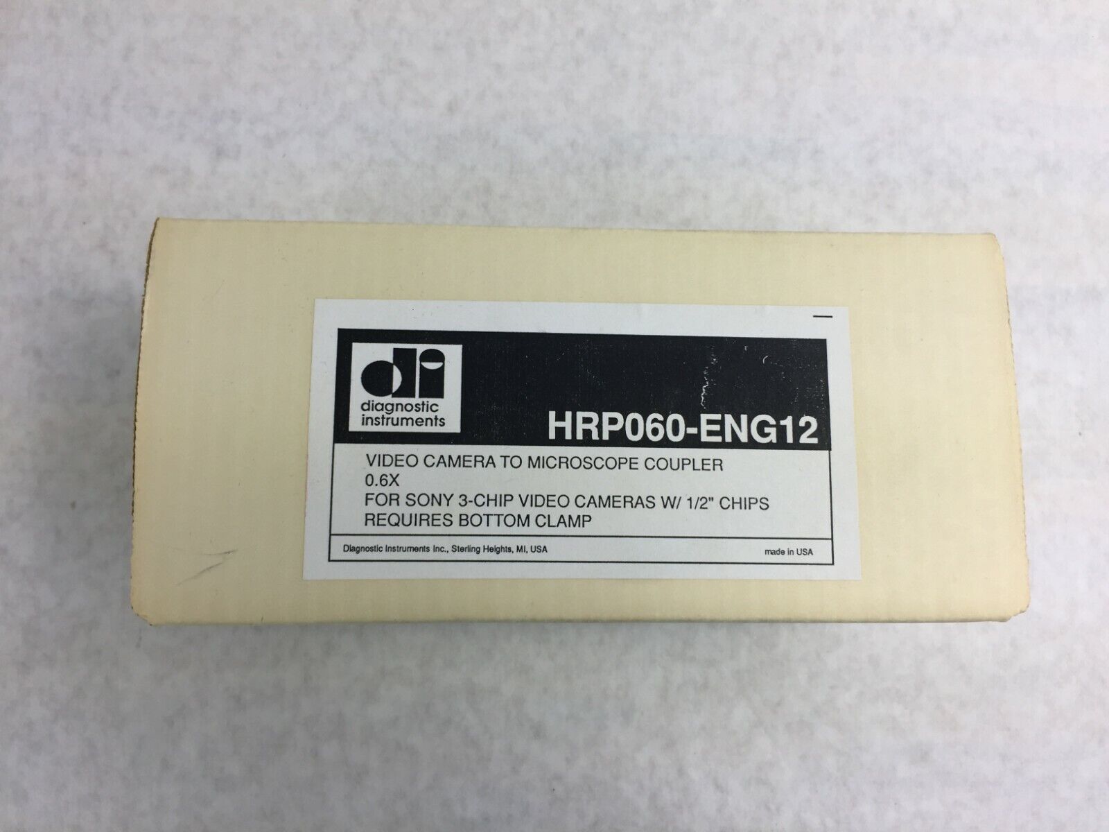 Diagnostic instruments  HRT060-ENG12 0.6X