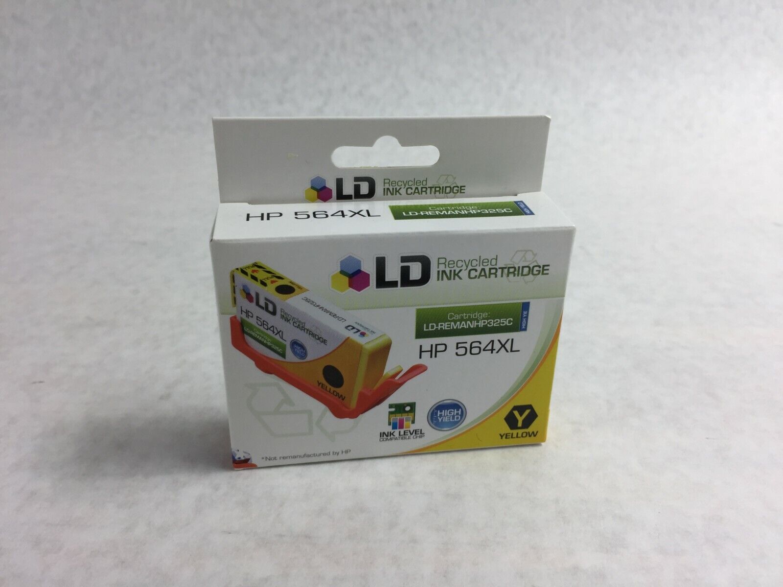 LD Yellow Ink Cartridge for HP 564XL   Factory Sealed
