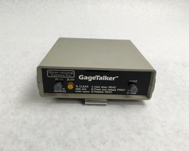 Observational Systems Inc. GageTalker FM186 Powers ON