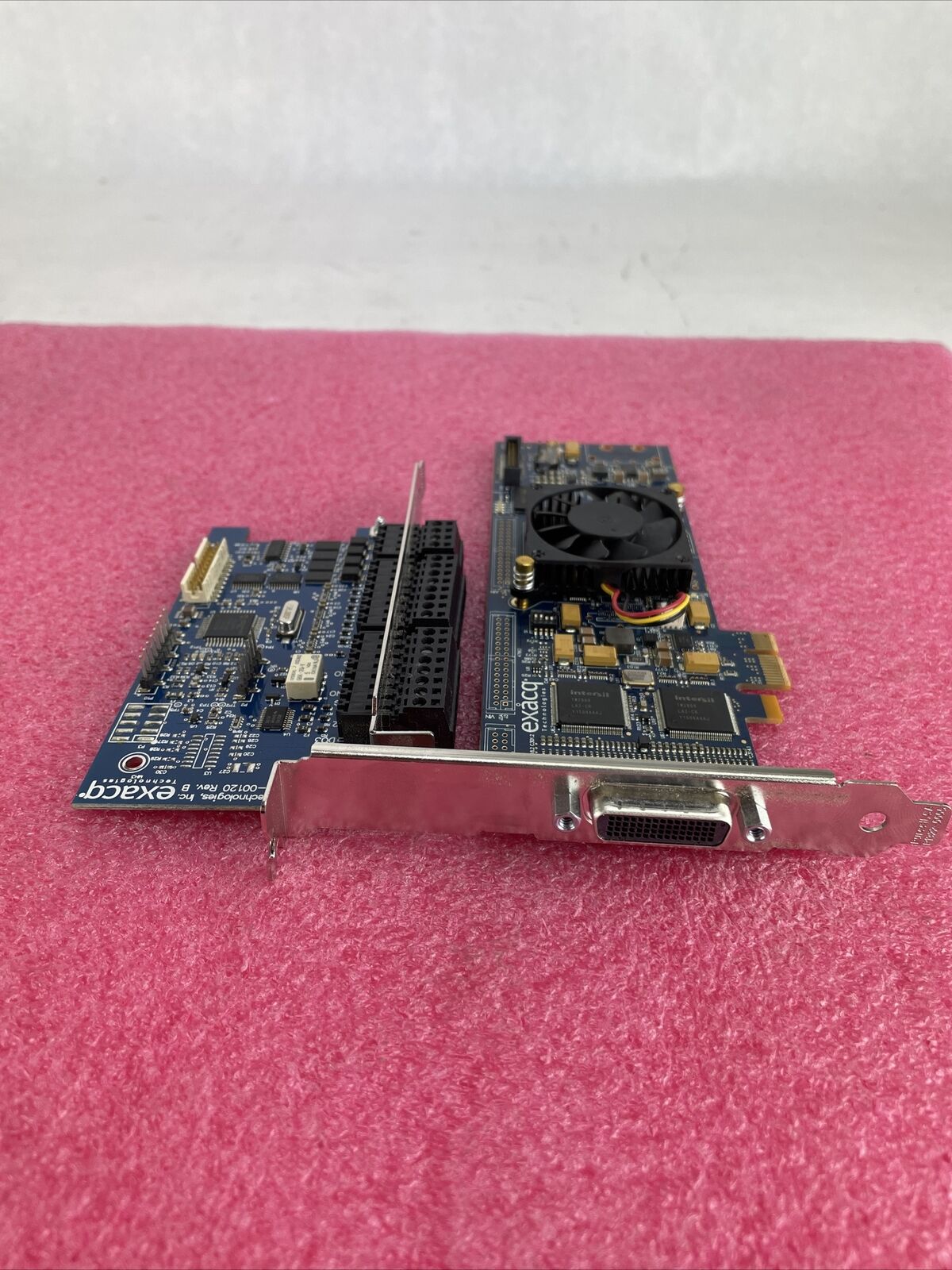 Exacq EXG100-00156 RB6 w/ExacQ 940-00120 EXG100-00137 Adapter Card
