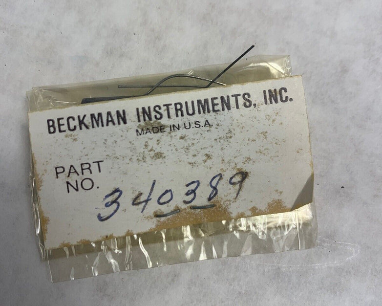 Beckman Instruments Inc Part No. 340389