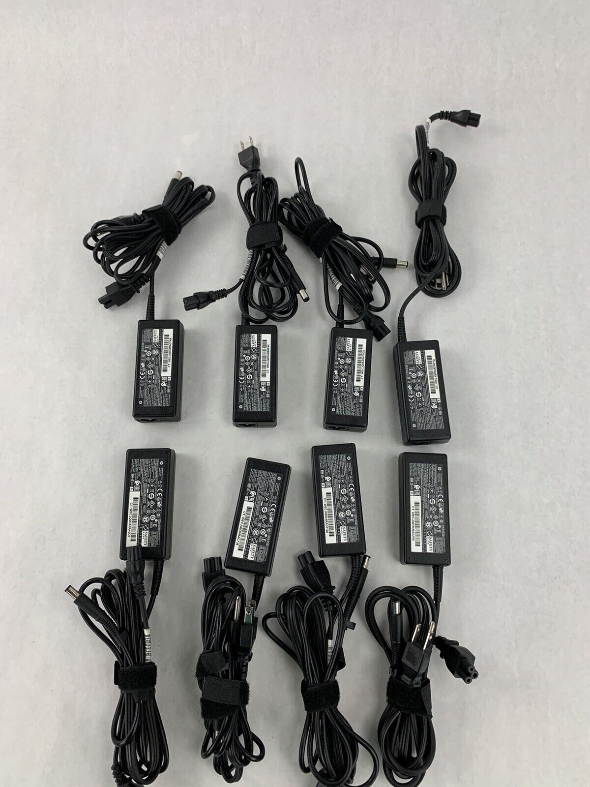 Lot of 8 OEM HP 65W Laptop Charger AC Adapter 756413-003 PPP09D 19.5V 3.33A