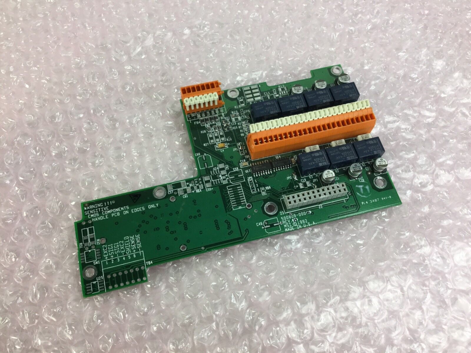 500829-0100  Board for Measurement Systems International MSI-3650