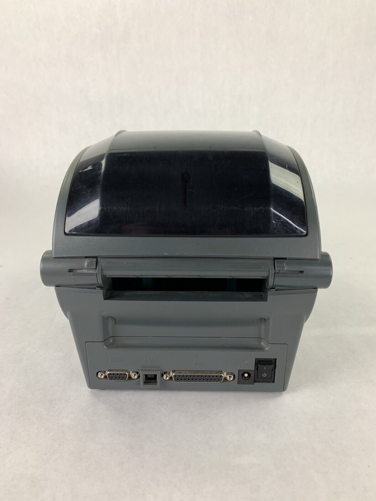 Zebra GX430t Barcode Printer Thermal Label 4" Bad Serial Port Tested