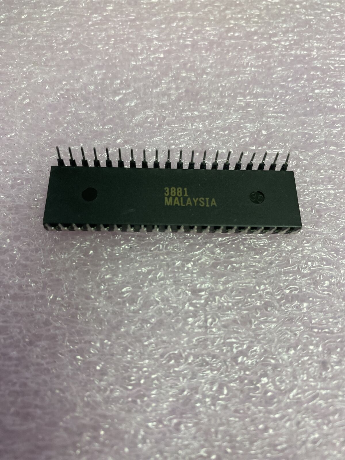 5 pcs IC Z80 PIO chip, MOSTEK MK3881N-4 Likely New Old Stock