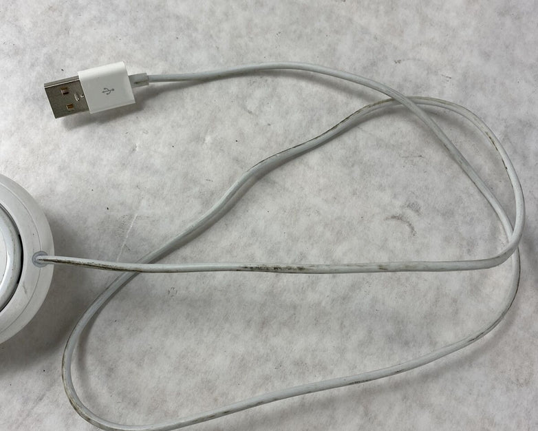 Lot( 2 ) Apple A1152 Wired 18in USB White Mouse Mice Original Genuine OEM