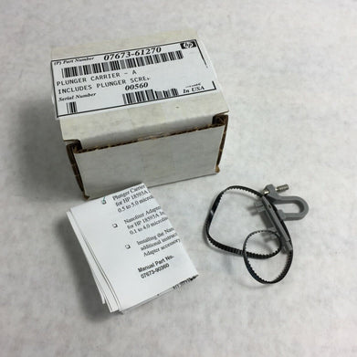 Agilent hp Plunger Carrier A Includes Plunger Screw  07673-61270  NIB