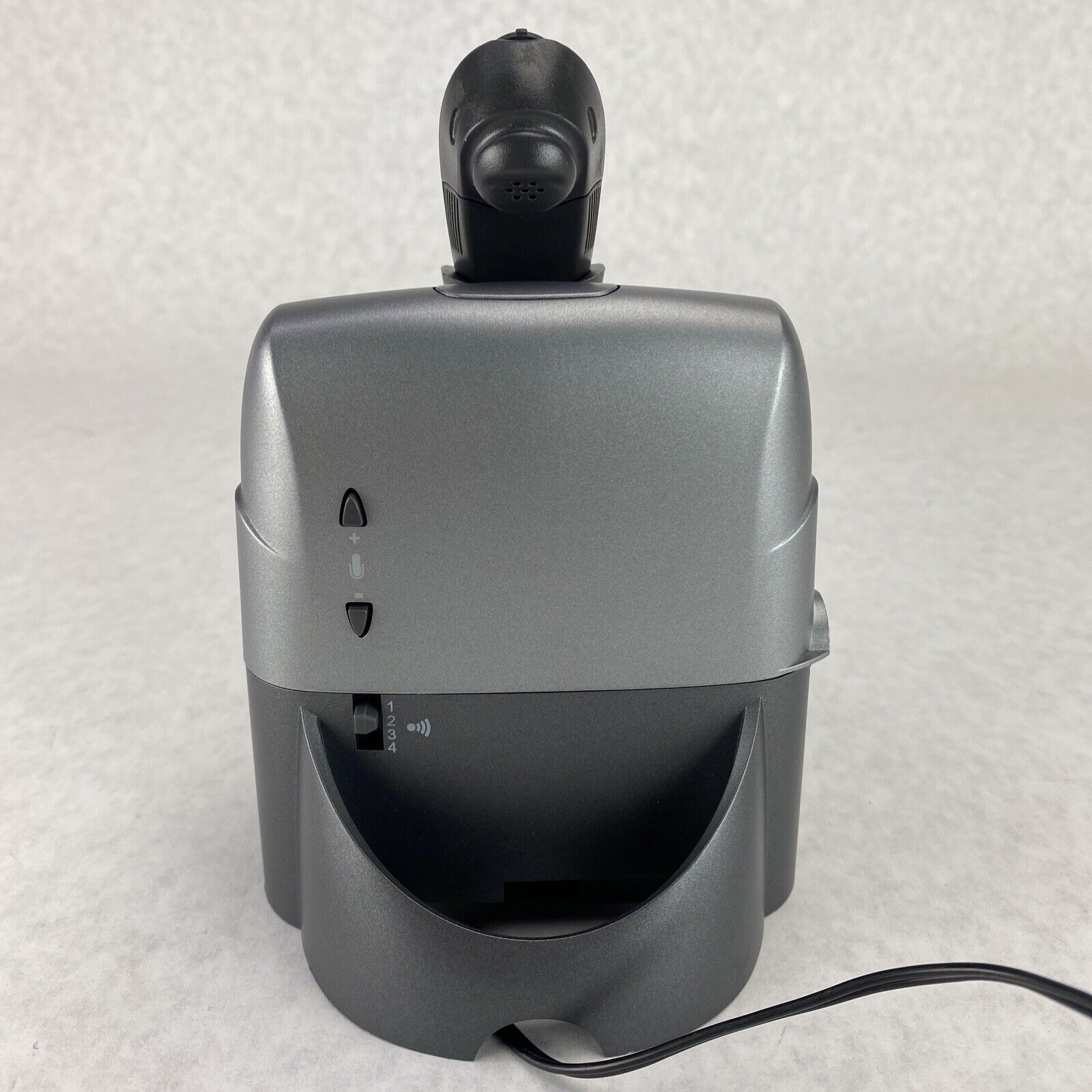 Plantronics CS55 Headset + Charging Dock + AC Adapter Cord MISSING EAR HOOK