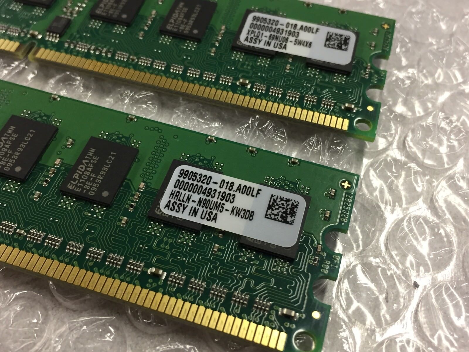 Kingston 2 GB RAM Kit (2x1) SNPKN992CK2/2G 99L0262-001 P945184-0546398