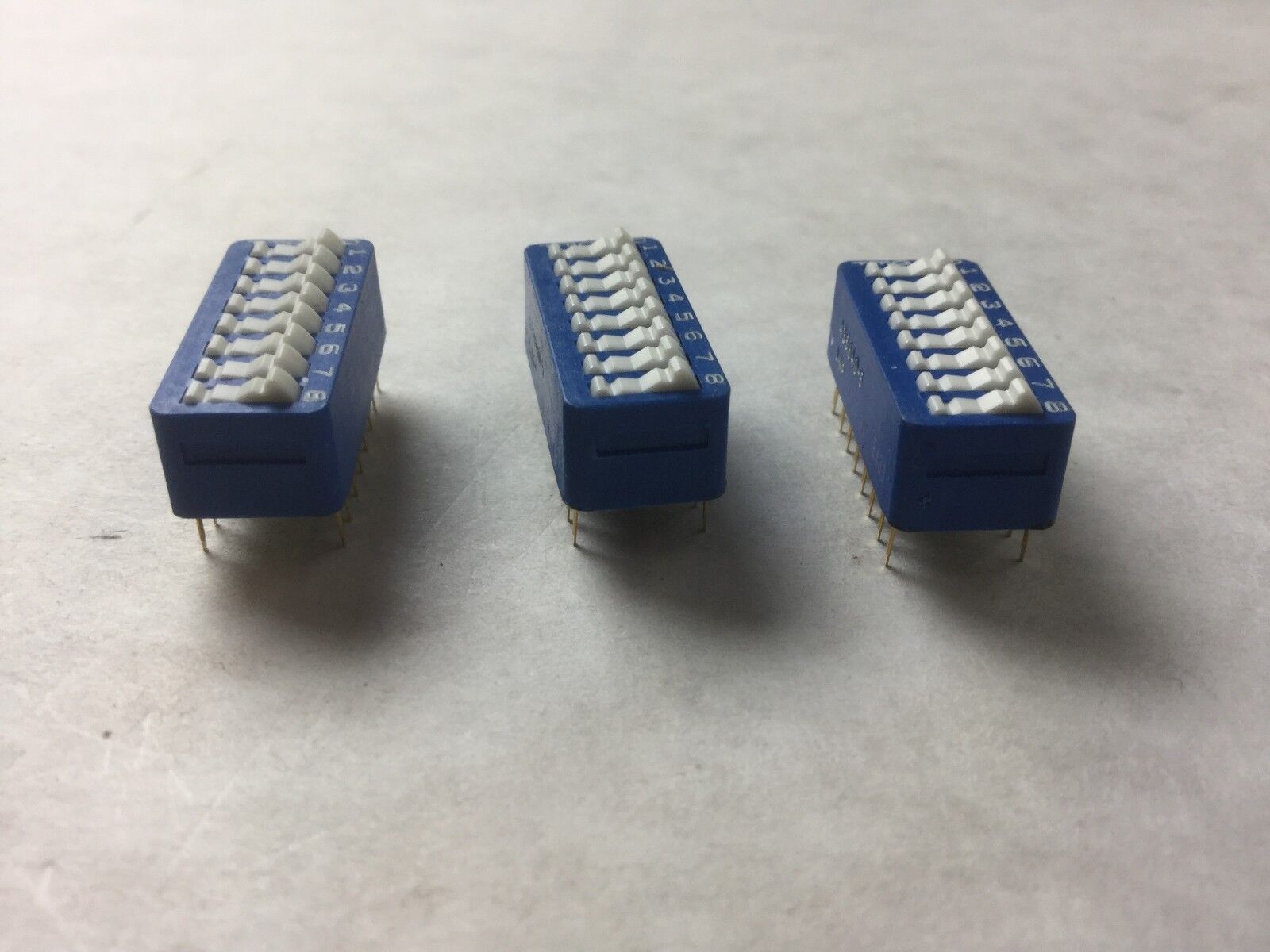 AMP 435640-5 Rocker Switch, Lot of 3, NEW