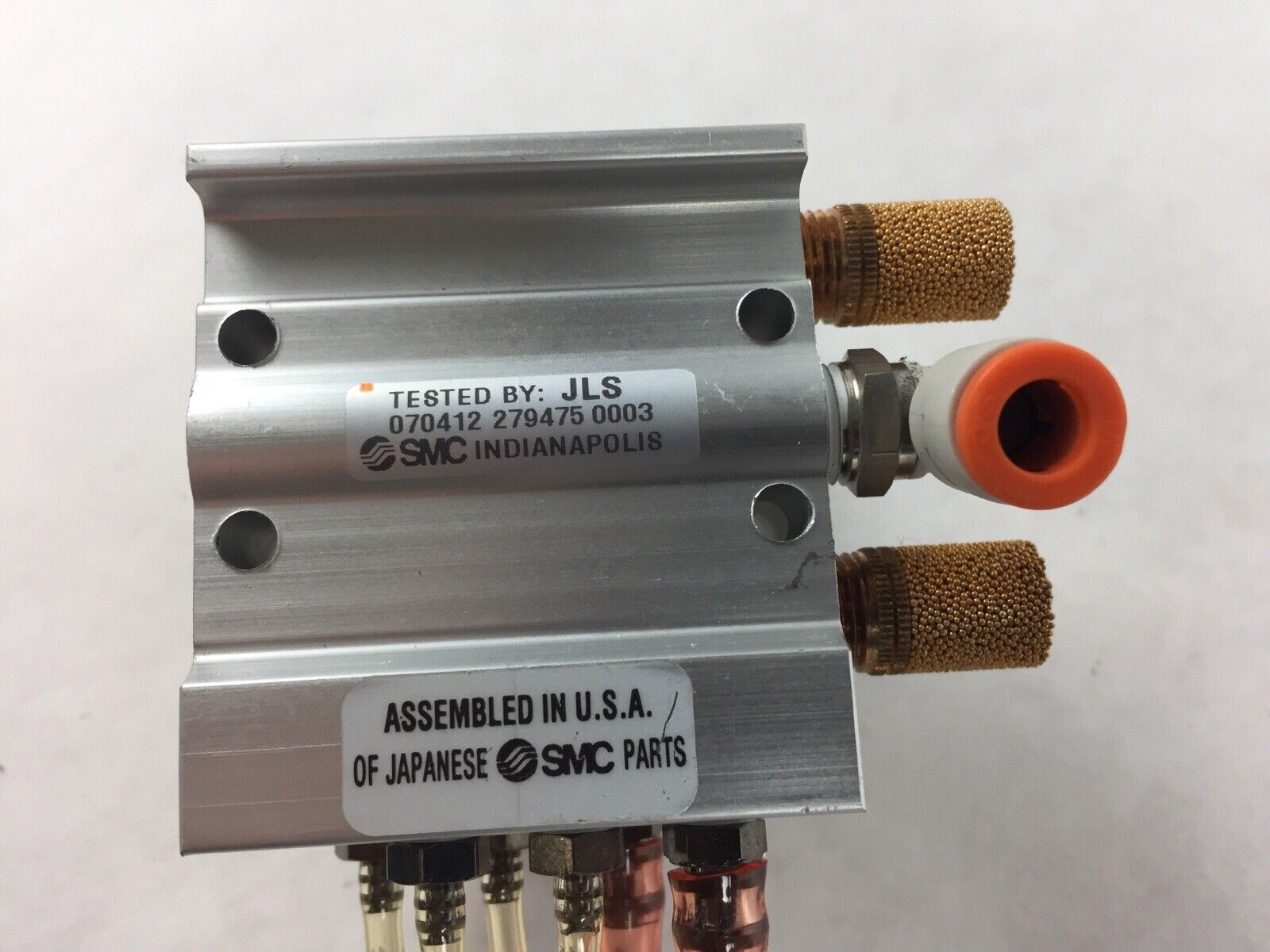 SMC Solenoid Valves. - Siemens 067-0472-01 Rev G