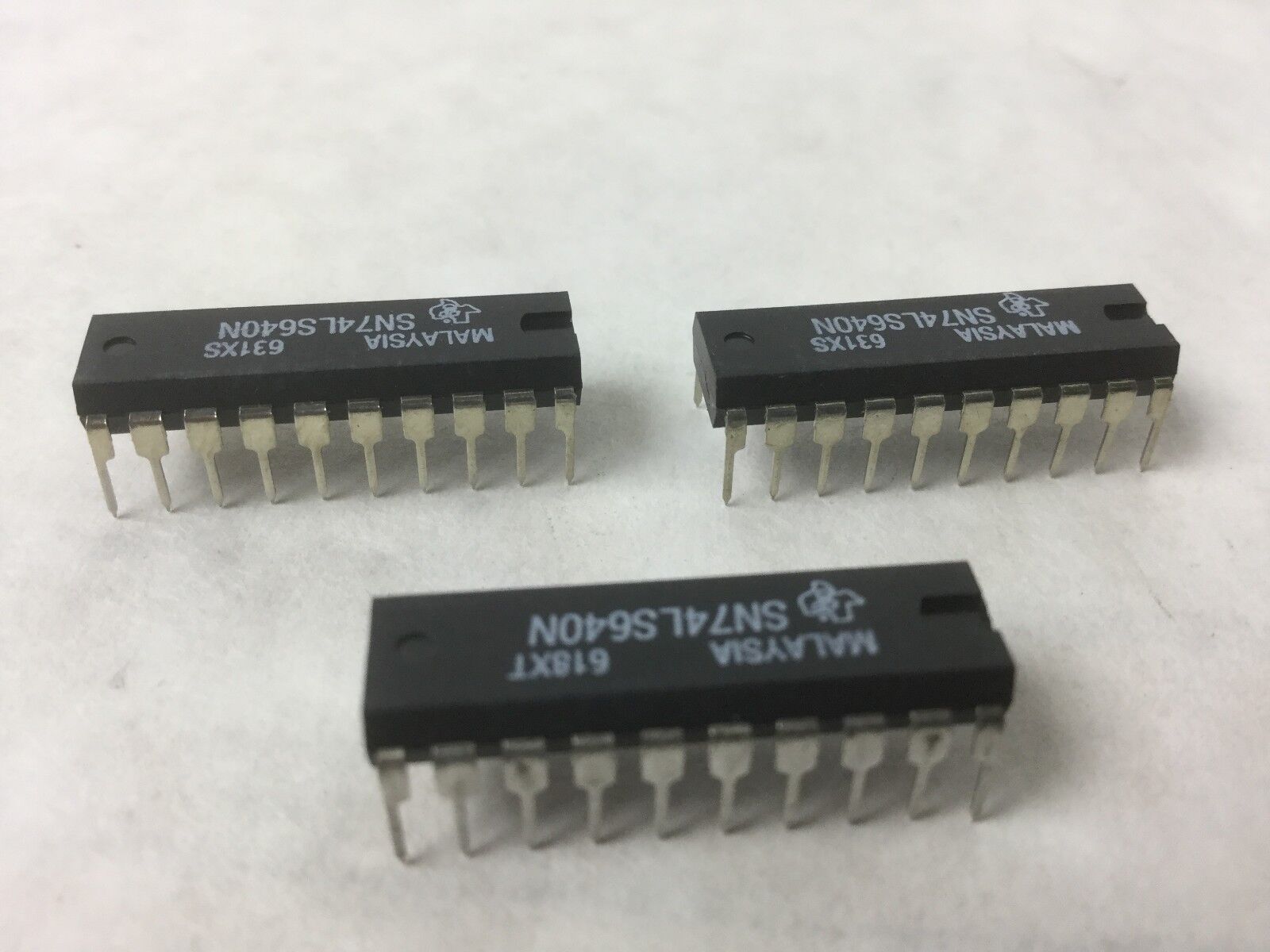 TEXAS SN74LS640N, IC BUS TRANSCEIVER 8BIT 20 DIP, Lot of 3