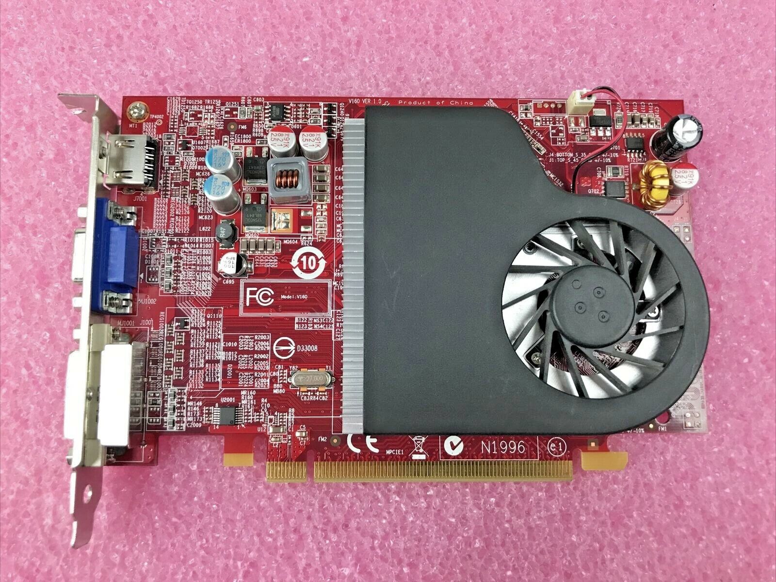 HP 505118-001 ATI Radeon HD4650 rv730 PCIe 512MB Video Card