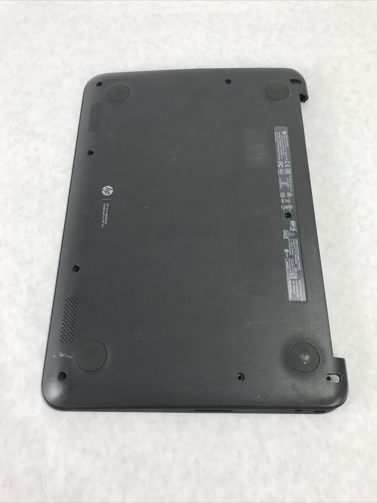 HP 11 G4 EE Chromebook Gray Bottom Cover TPN-Q151