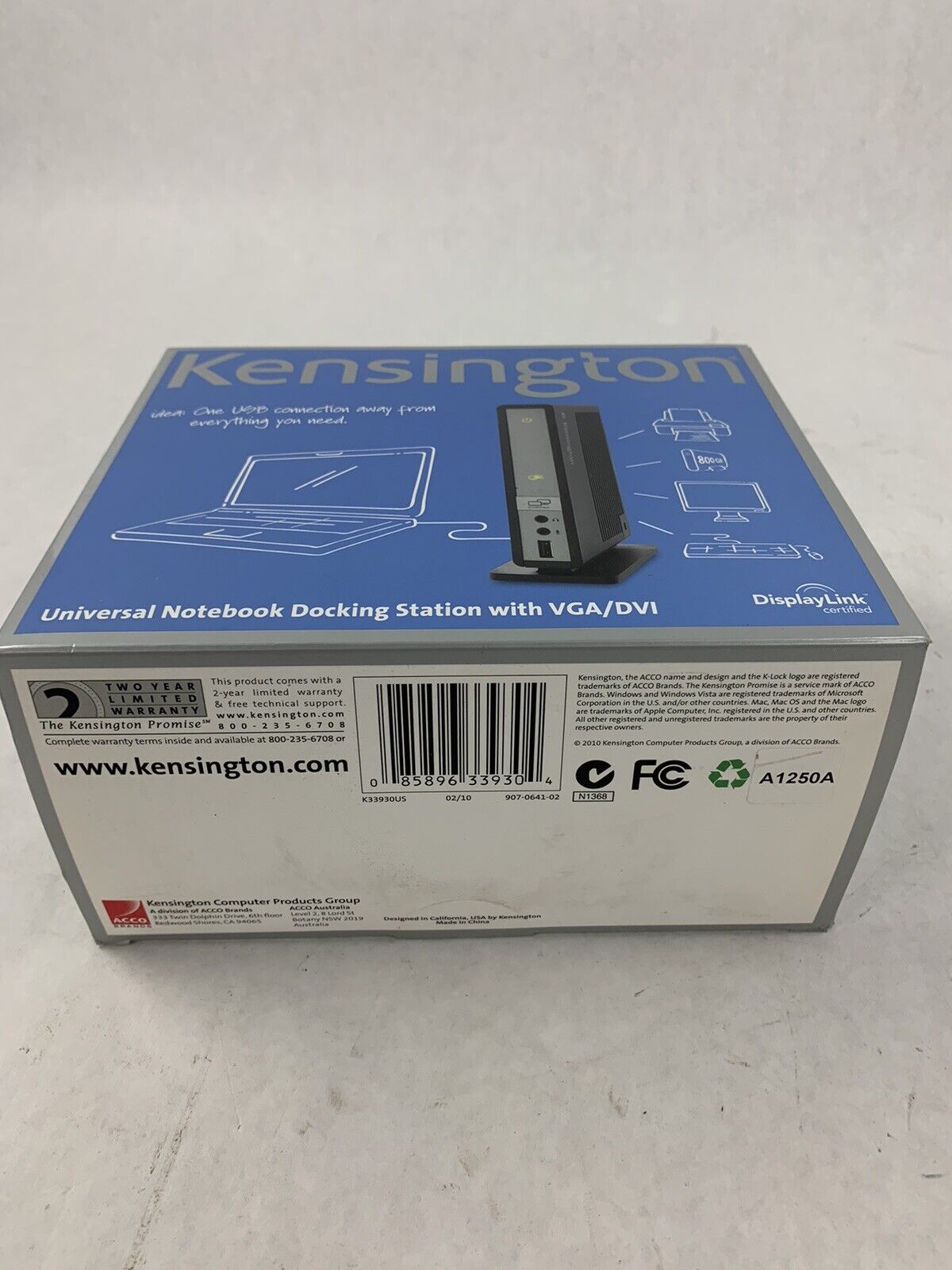 Kensington K33930US Universal Docking Station