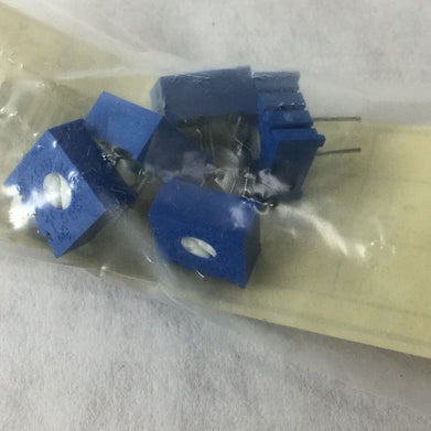 Bourns,TRIMMER 10K OHM 0.5W PC PIN, 3386-204-ND (Lot of 5)