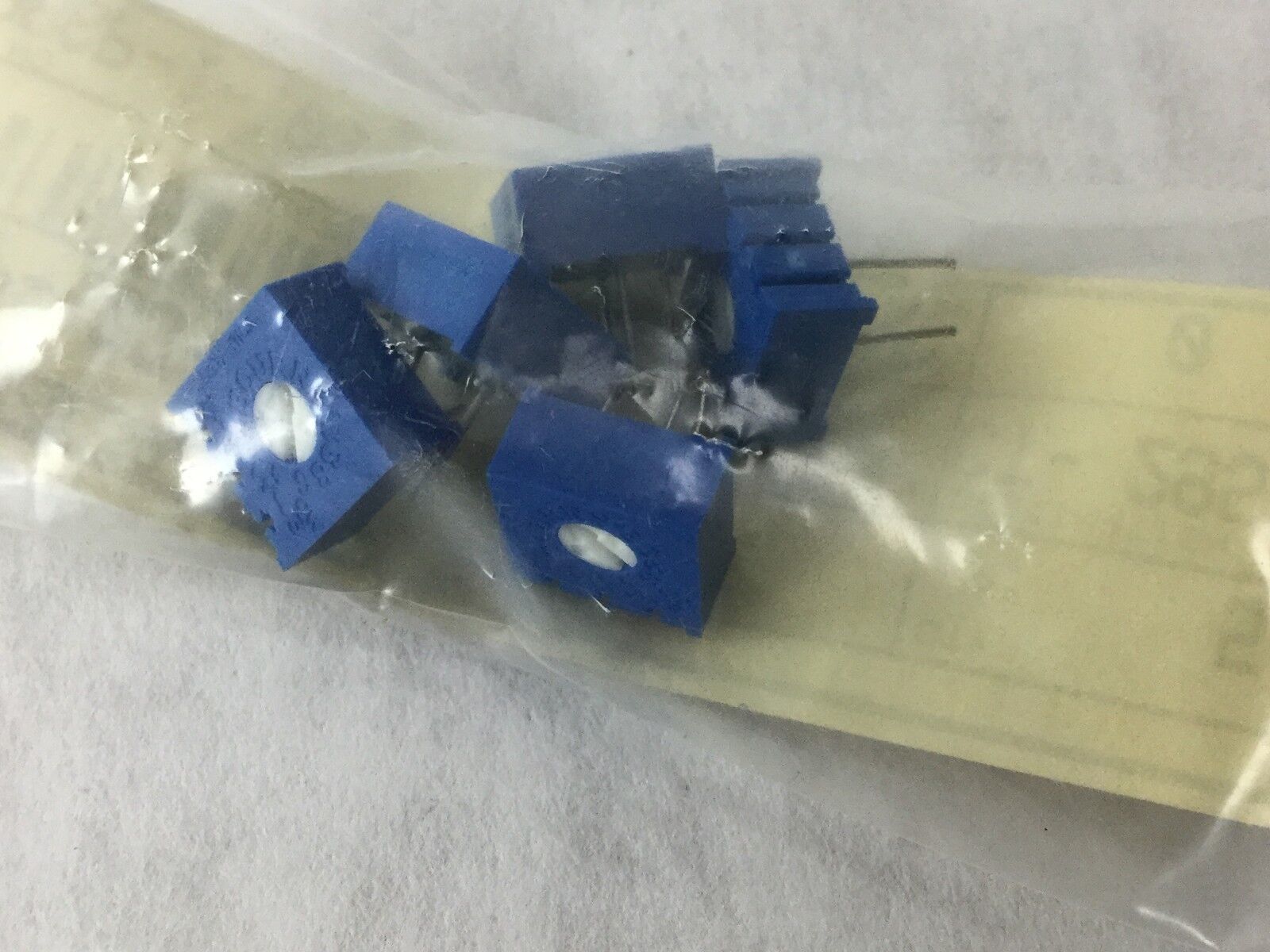 Bourns,TRIMMER 10K OHM 0.5W PC PIN, 3386-204-ND (Lot of 5)