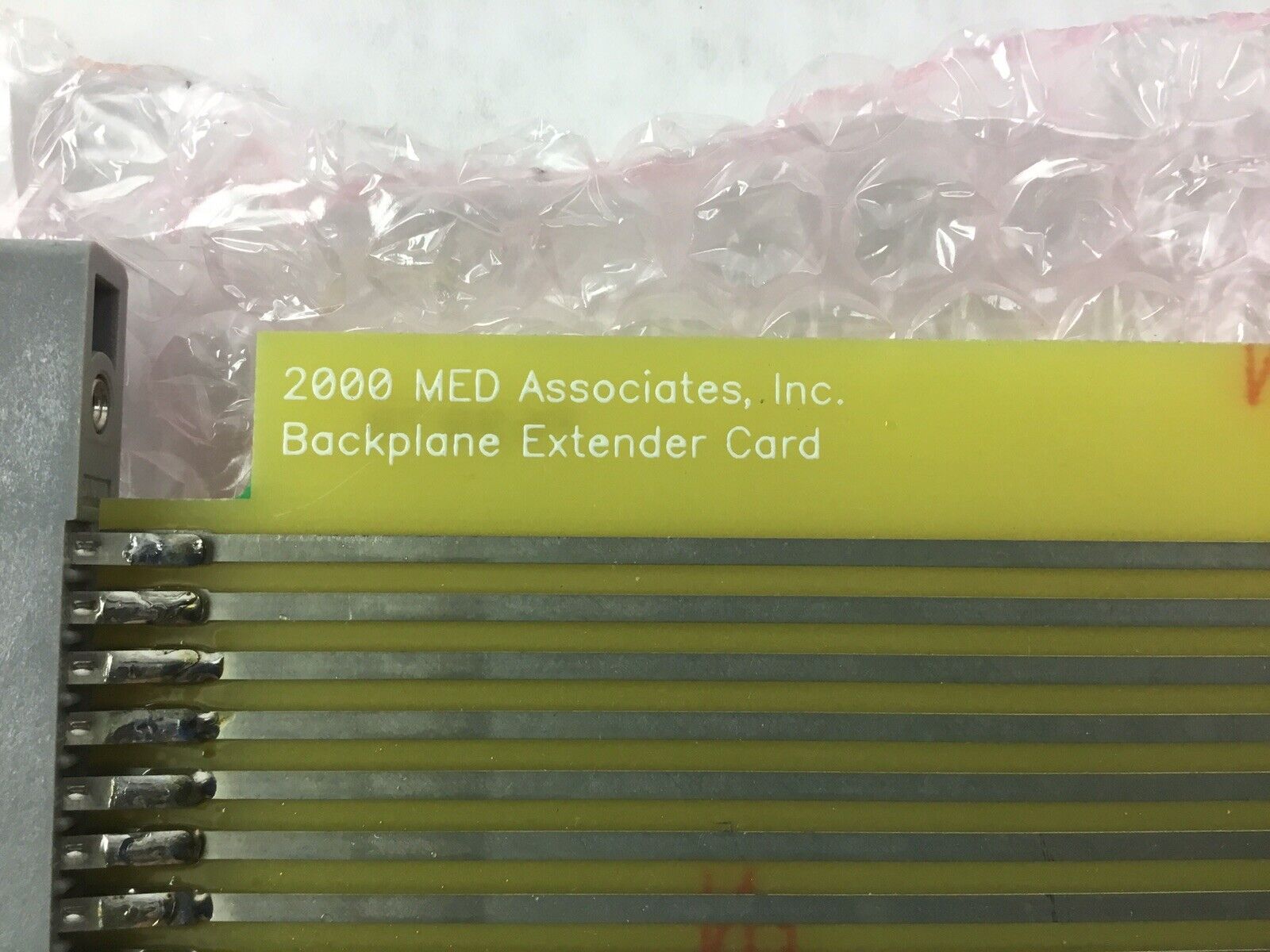Vintage 2000 MED Associates, Inc. Backplane Extender Card P69878 Combo 228