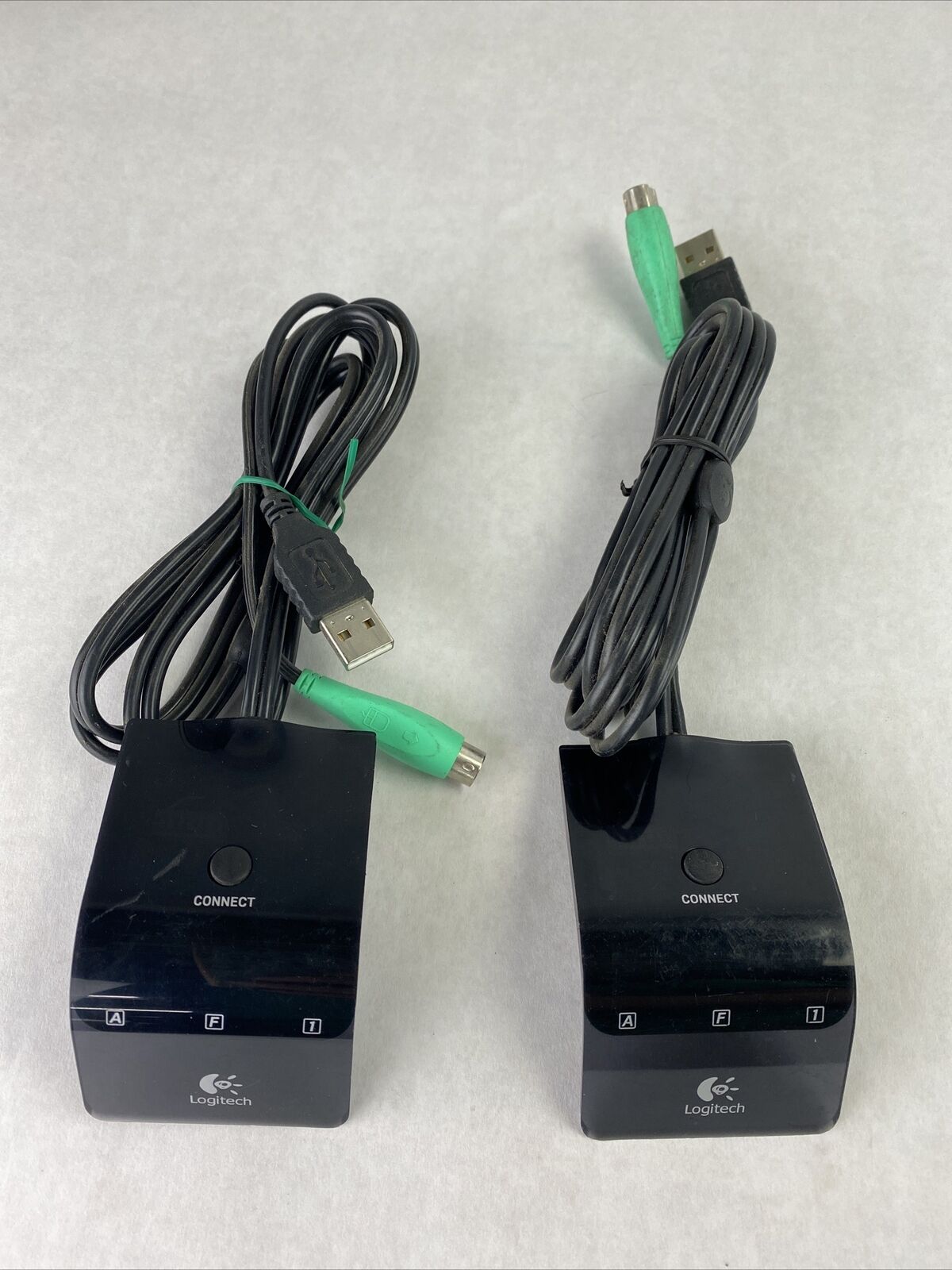 Lot( 2 ) Logitech 83151-0000 C-BT44 USB PS/2 Wireless Receiver ONLY
