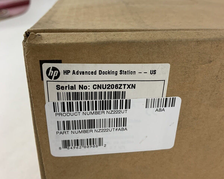 BOX OPENED HP Advanced Docking Station P/N NZ222UT