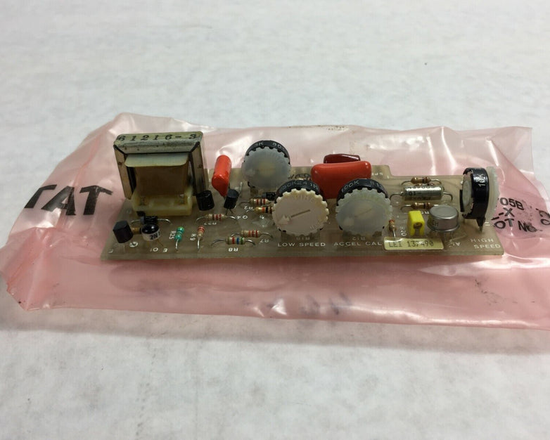DAMON / IEC P/N 46354 Speed Control Board