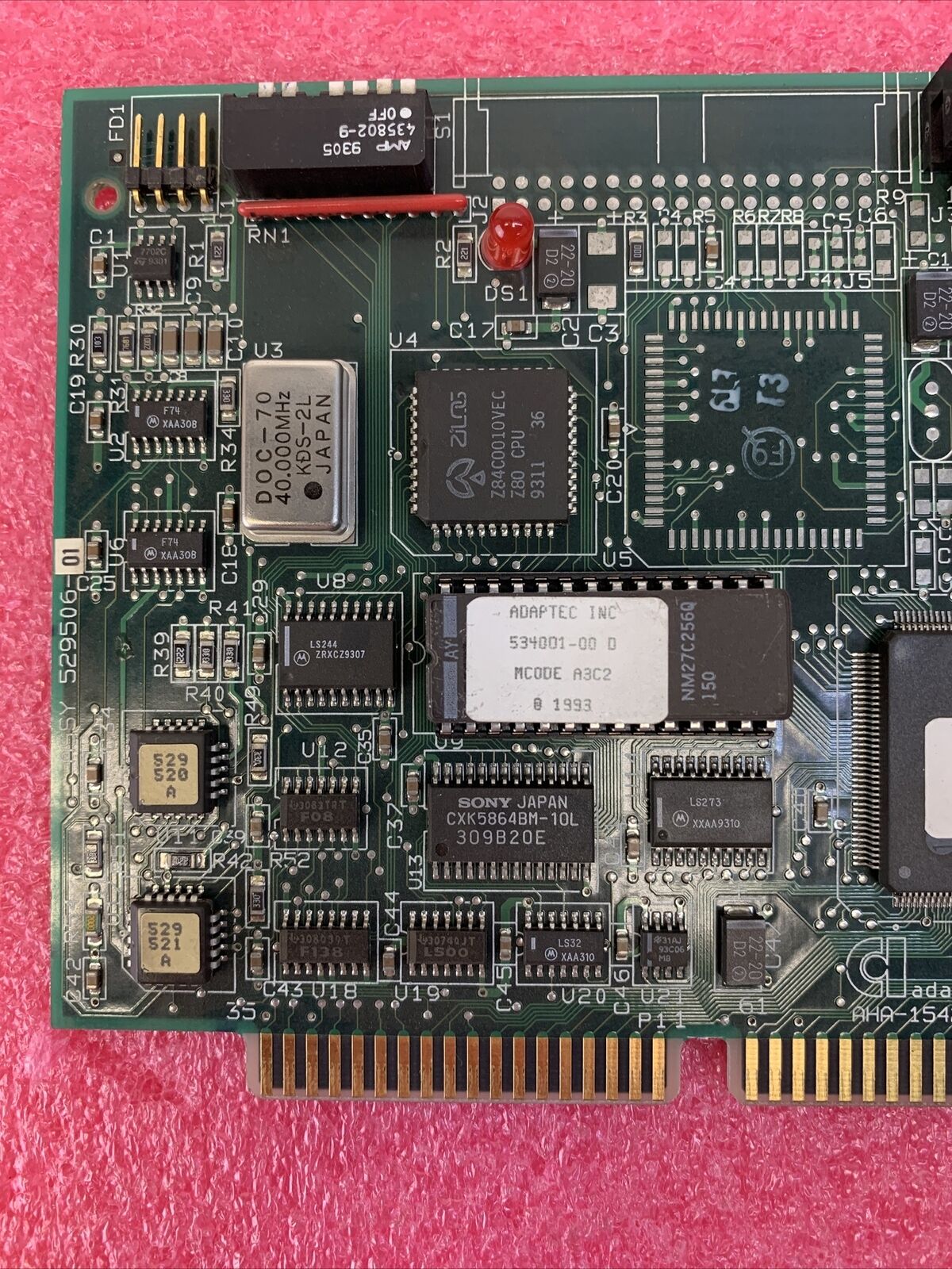 Adaptec FAB 529507-00 ISA Controller Board