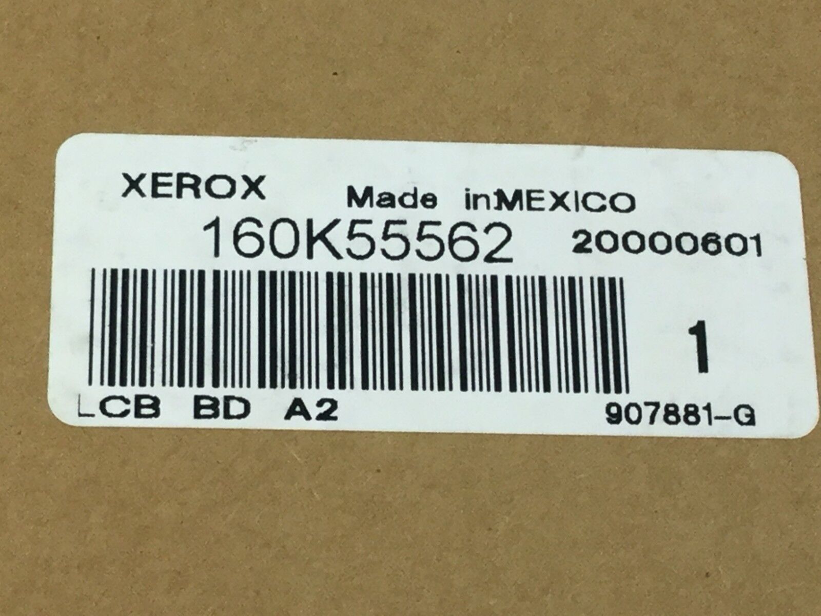 Xerox DC212/214 LCB BD, A297  160K55562 SEALED Box