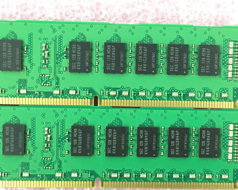 4GB Kit (2x 2GB) 2Rx8 PC3-1600R-09-10-B0-P1 Samsung M393B5673FH0-CH9Q5