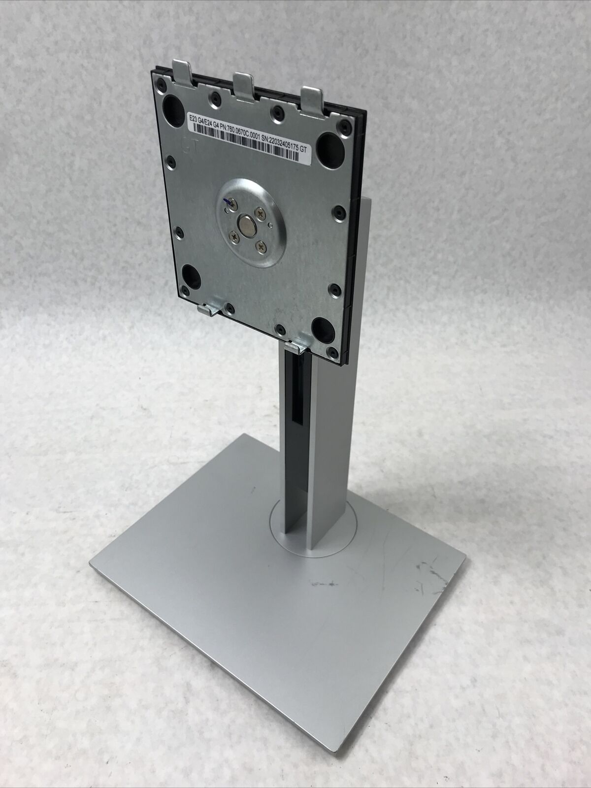 Lot of 2 HP L97368-701 Monitor Stand E23/E24 Black and Silver L98111-001