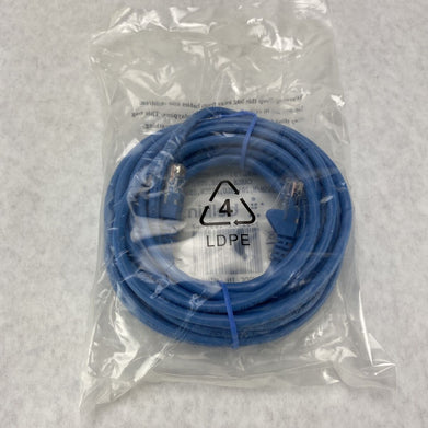 Belkin A3L791-20-BLU-S 20ft Cable Cat5e UTP RJ45 M/M Blue Snagless Patch Cable