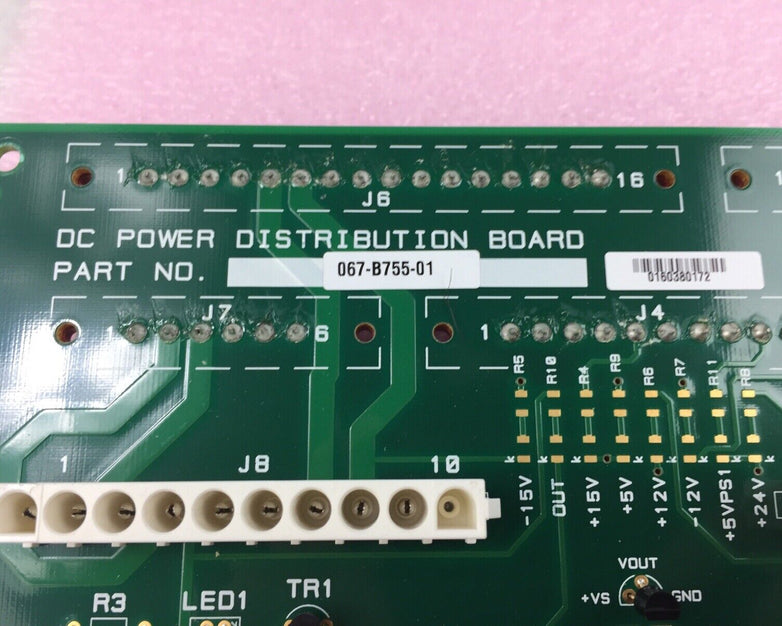 Siemens Bayer 067-B755-01 Power Distribution Board