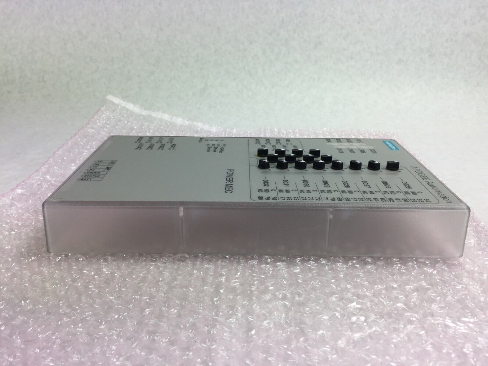 SIEMENS APOGEE Automation Power Mec   Front Cover ONLY