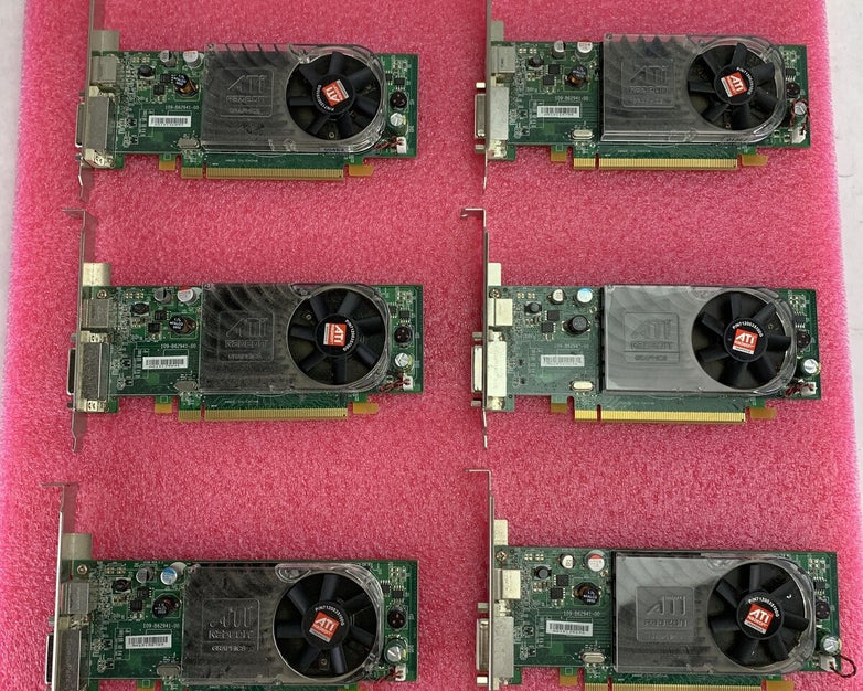 Lot of 6 Dell X399D ATI Radeon HD3450 256 MB PCI-E Video Card
