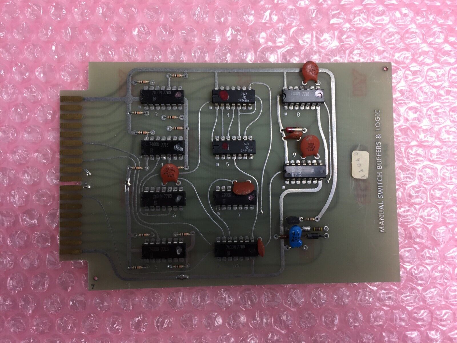 MSI Manual Switch Buffers & Logic 11048 Assy No 24866 DPC-P Card