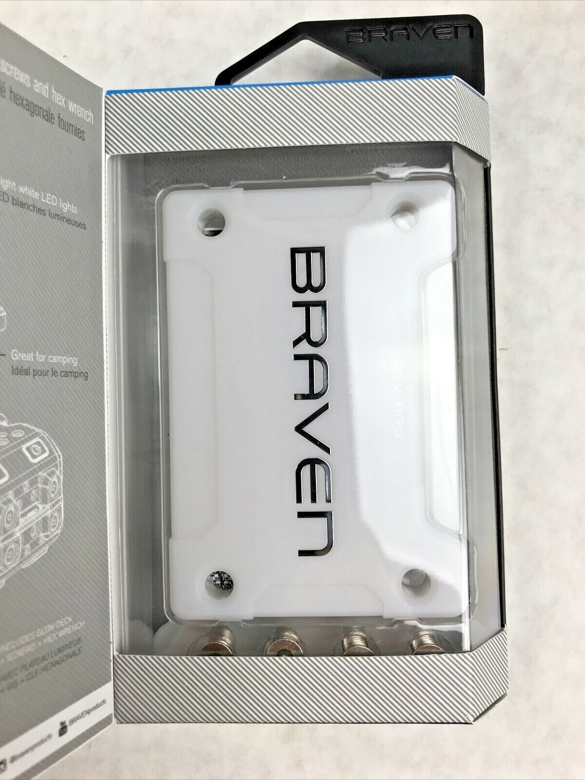 Lot of 3 Braven BRV-PRO Series Accessory LED  Glow Deck