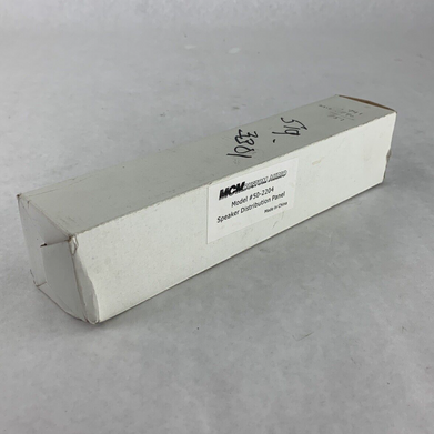 MCM Custom Audio Model 50-2204 Speaker Distribution Panel Box Opened