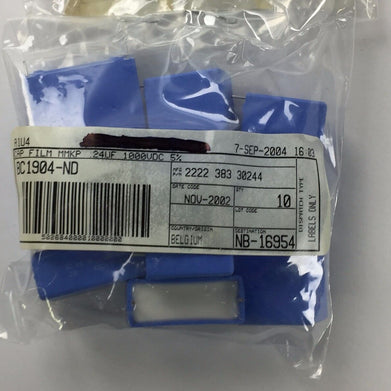 Vishay BC Components 2222 383 30244 CAP FILM MMKP .24 UF 1000UDC 5%