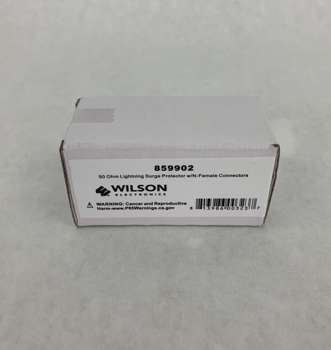 New Open Box Wilson Electronics  Lightning Surge Protector 859902 50 Ohm