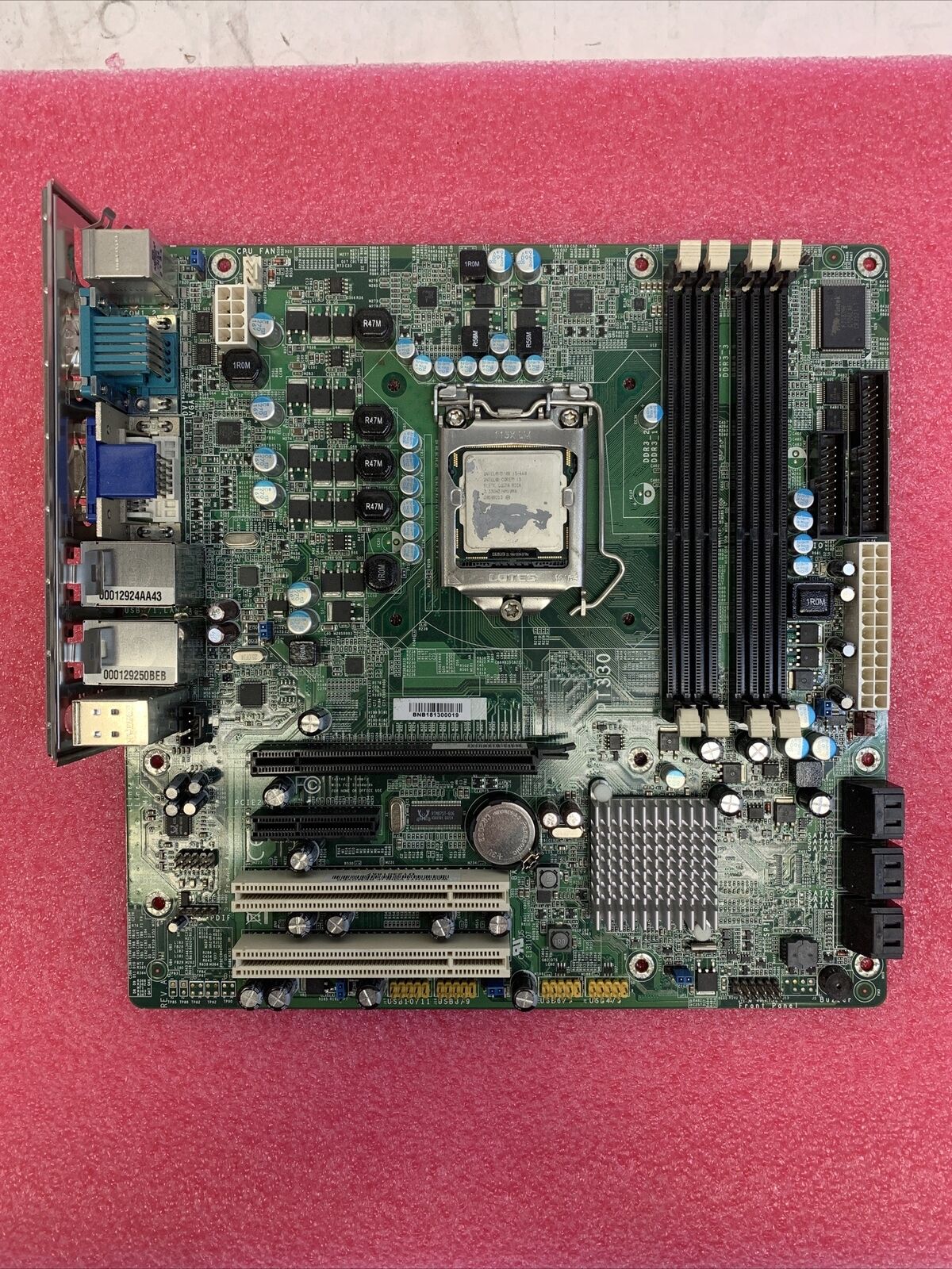 DFI PT330 Motherboard Intel Core i5-660 3.33GHz w/Shield