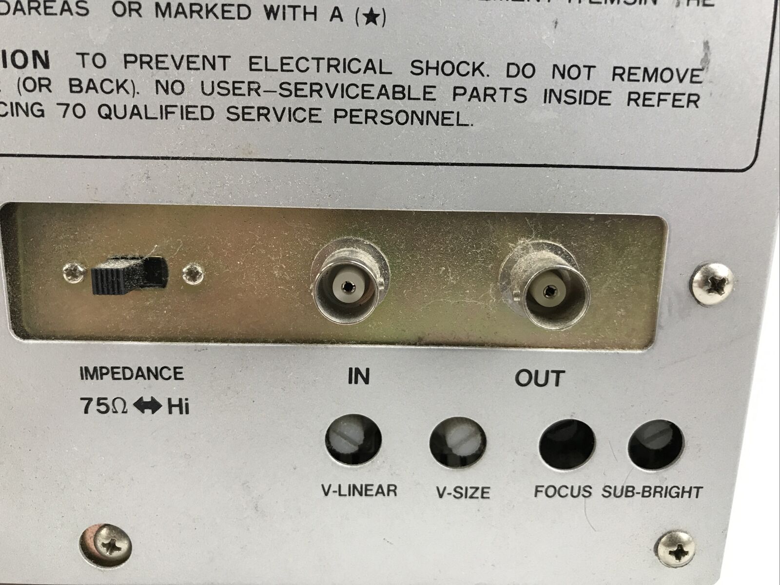 Vintage Crest VM-9-TW Television VM 9 TW