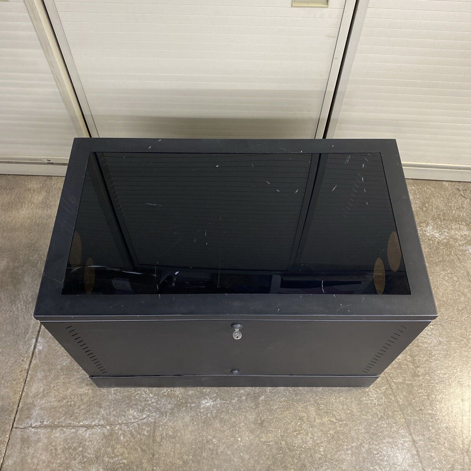 Great Lakes Tinted See-Through Short Server Rack Unit 36"x24"x21"