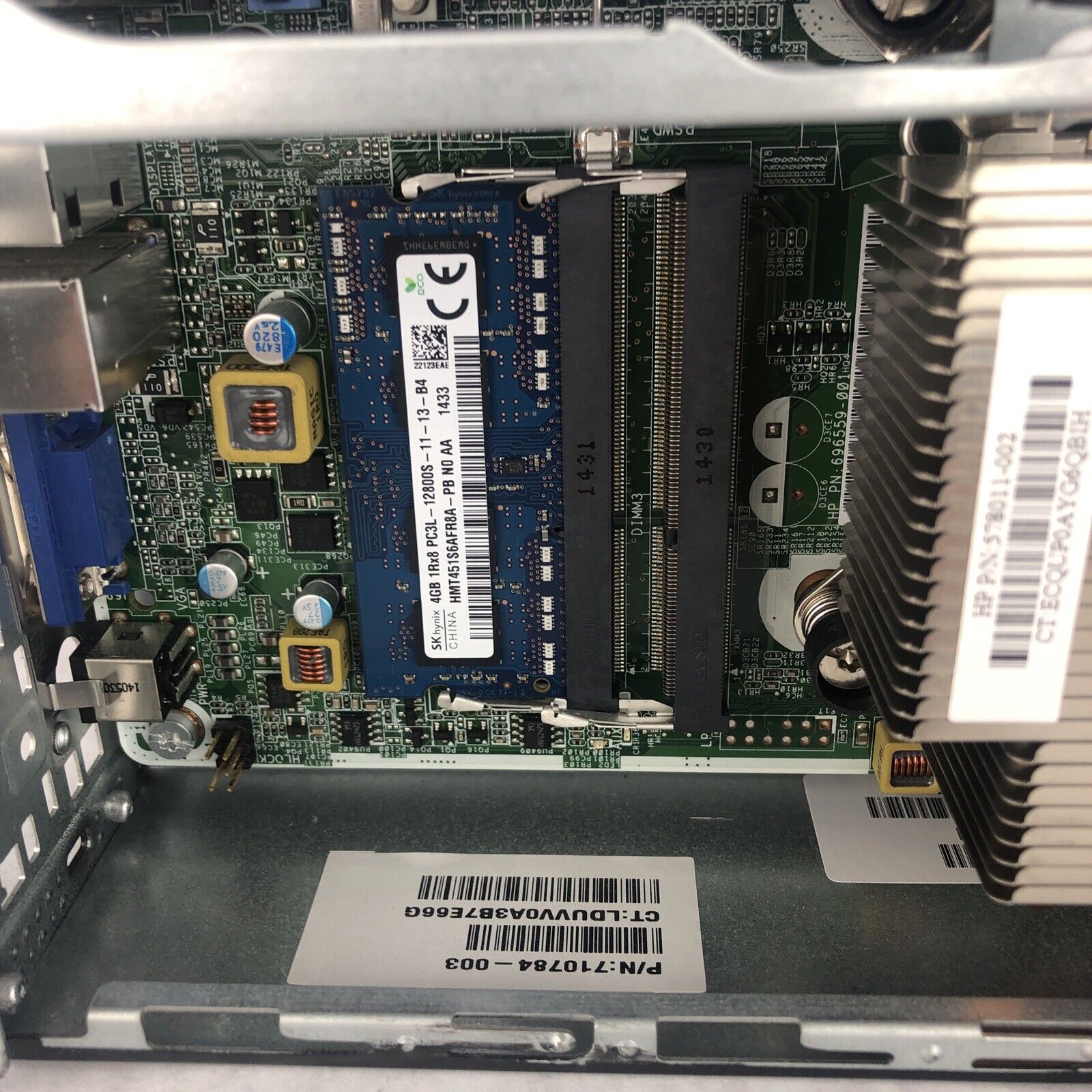 HP EliteDesk 800 G1 USDT Intel Core i3-4130 3.40 GHz 4GB RAM No HDD No OS