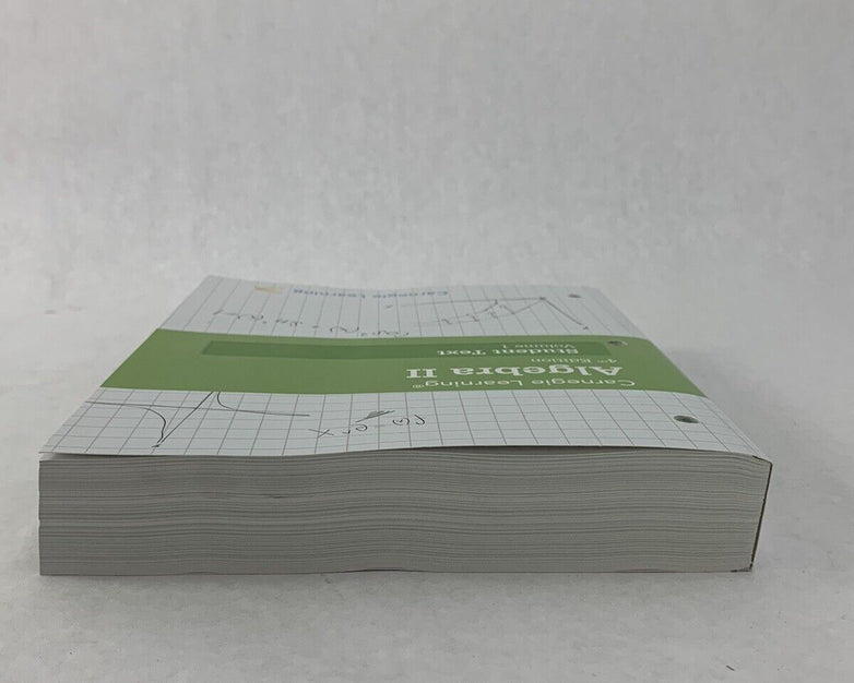 Carnegie Learning Algebra II Student Text Volume 1 4th Edition