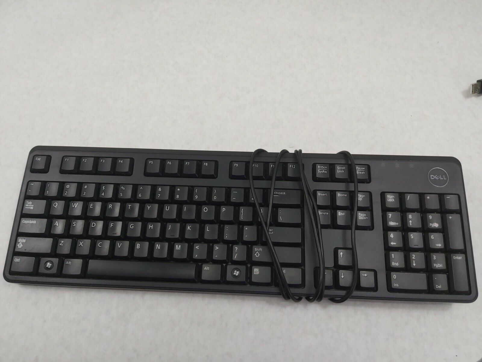Lot 20 Genuine Dell KB212-B USB Keyboard 04G481 Black Wired Slim Lightweight