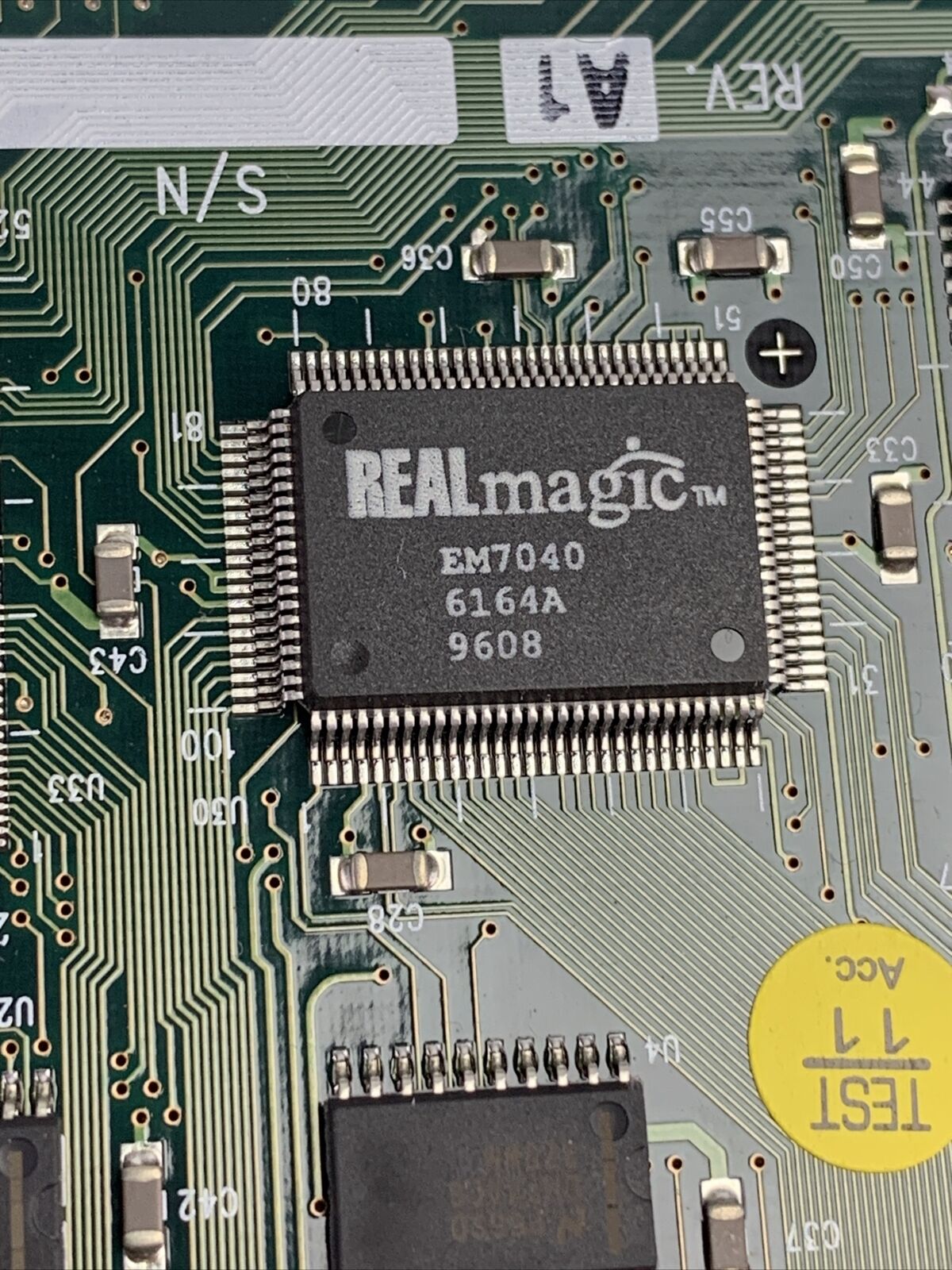 REAL Magic Maxima MPEG Accelerator Card ISA