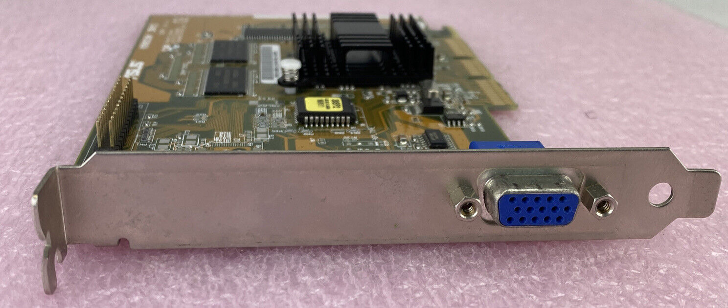 Asus V38OOM 32MB SDR AGP 4x to VGA Vintage Video Card