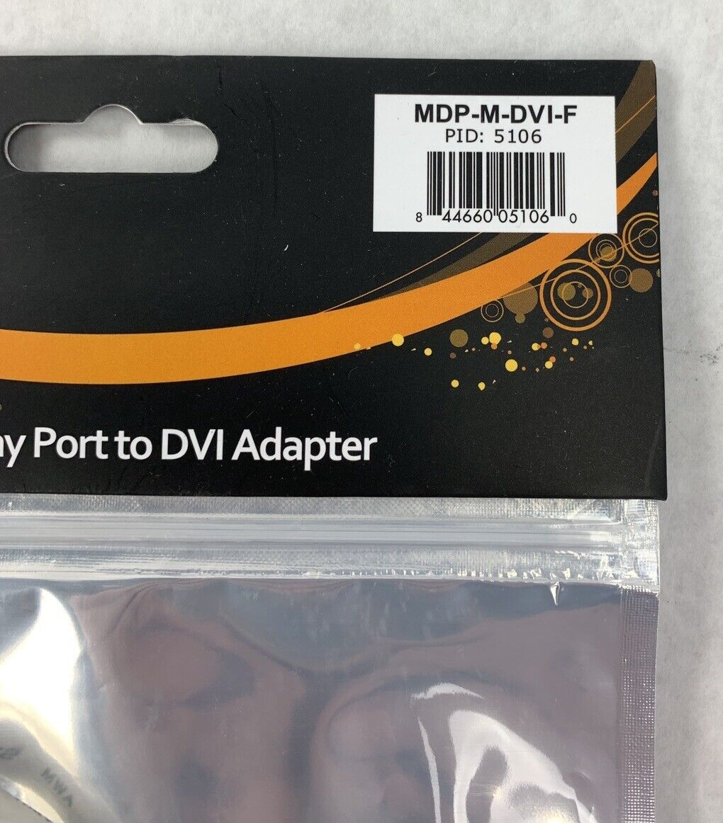 New Monoprice Mini DisplayPort to DVI adapter MDP-M-DVI-F