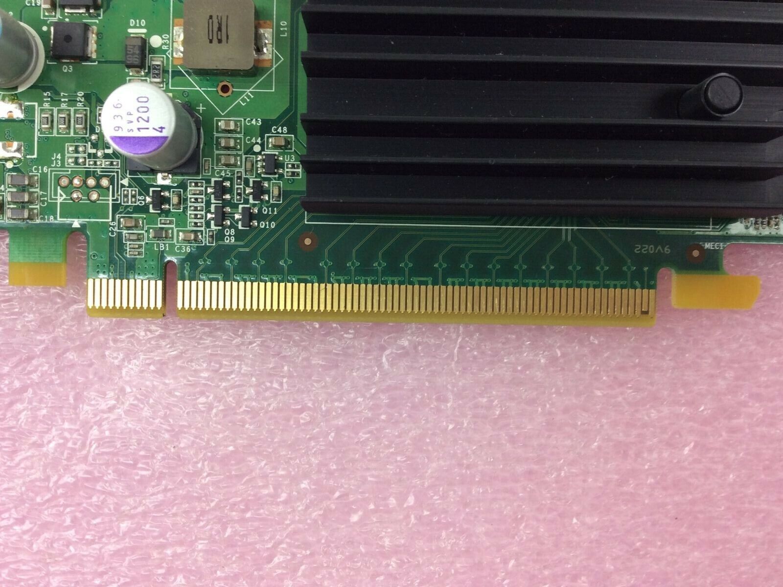 Lot of ( 2 ) NVIDIA GeForce 9300 GE P805 PCI-e DMS-59 256MB Video Card GPU