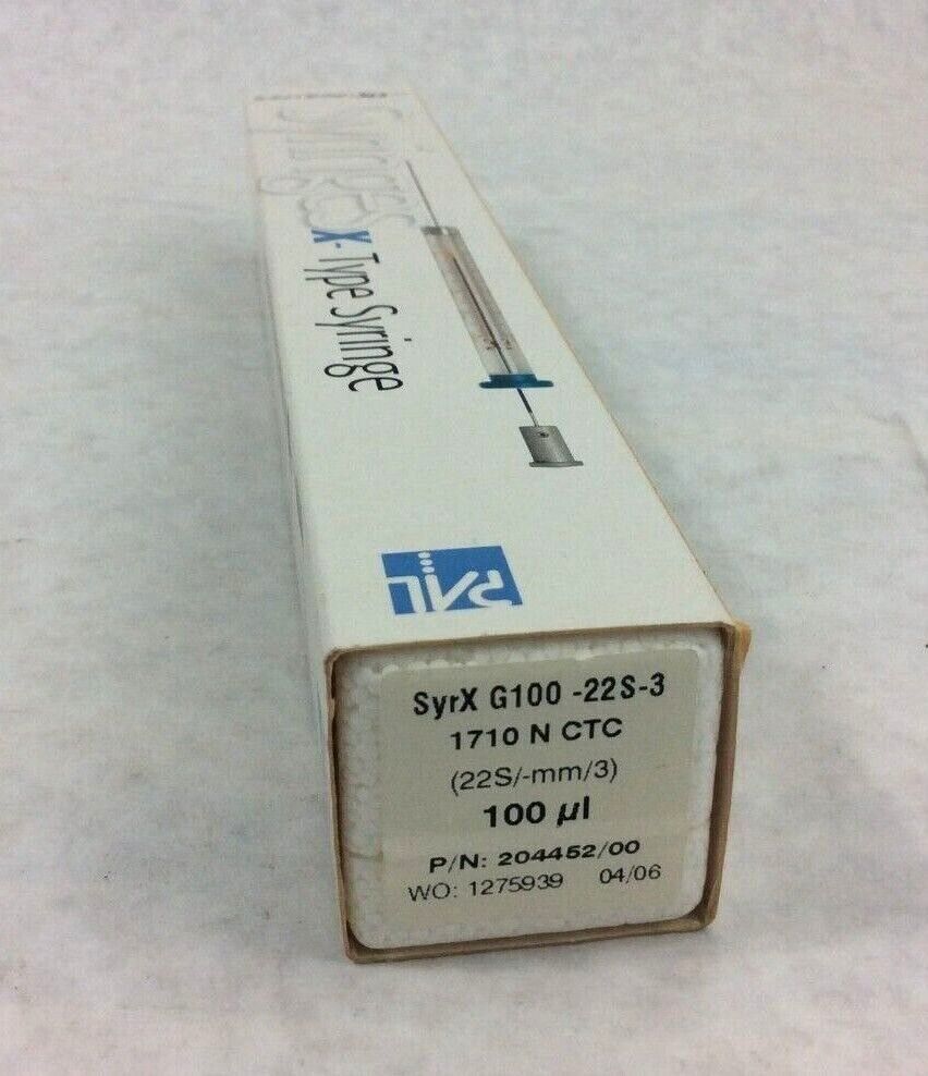 PAL CTC 1710 N CTC X-Type Syringe, 100uL 22S 204452 G100